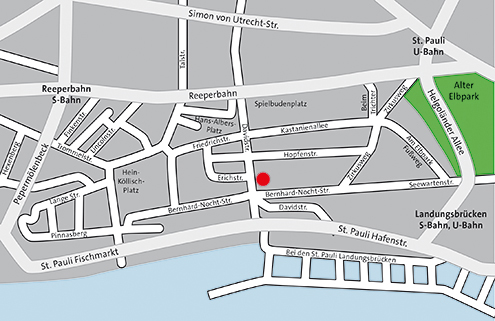 Lageplan Empire Riverside Hotel